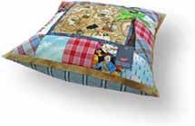 Quilt Patchwork Kinderdecke Mutiger Ritter 2