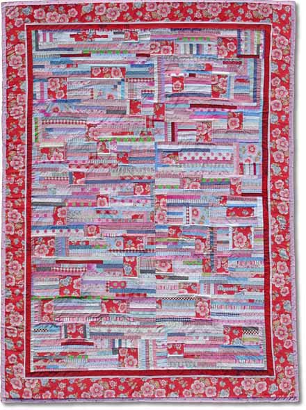 Quilt Rosenstreifen