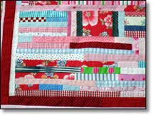 Quilt Rosenstreifen