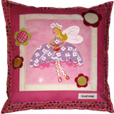 Quilt Patchwork Kinderkissen Lilifee 1