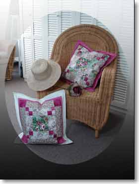 Patchwork Laura Ashley Kissen Deco