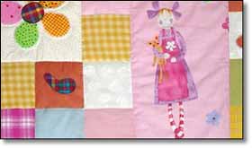 Quilt Patchwork Kinderdecke Susi 4