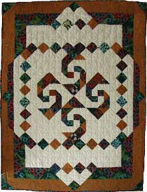 Quilt Patchwork Decke Afrika1