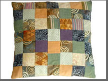 Quilt Patchwork Kissen