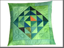 Quilt Patchwork Kissen