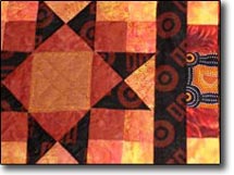 Quilt Patchwork Decke Afrika2