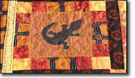 Quilt Patchwork Decke Afrika2