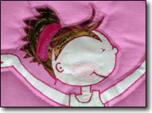 Quilts for Kids Patchwork Kinderdecke Ballerina