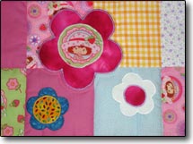 Quilt Patchwork Kinderdecke Emely 3