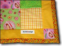 Quilt Patchwork Kinderdecke Emely 2