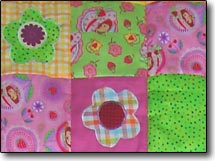 Quilt Patchwork Kinderdecke Emely 7