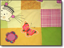 Quilt Patchwork Kinderdecke Lisa 5