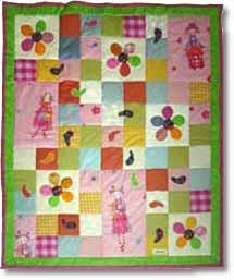 Quilt Patchwork Kinderdecke Susi vari