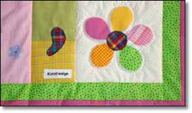 Quilt Patchwork Kinderdecke Susi 6